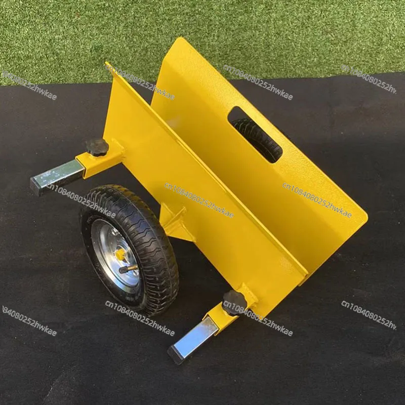 Portable Marble Plate Cart Hollow Glass Cart Silent Mobile Cart Wooden Door Truck Glass Transport Turnover