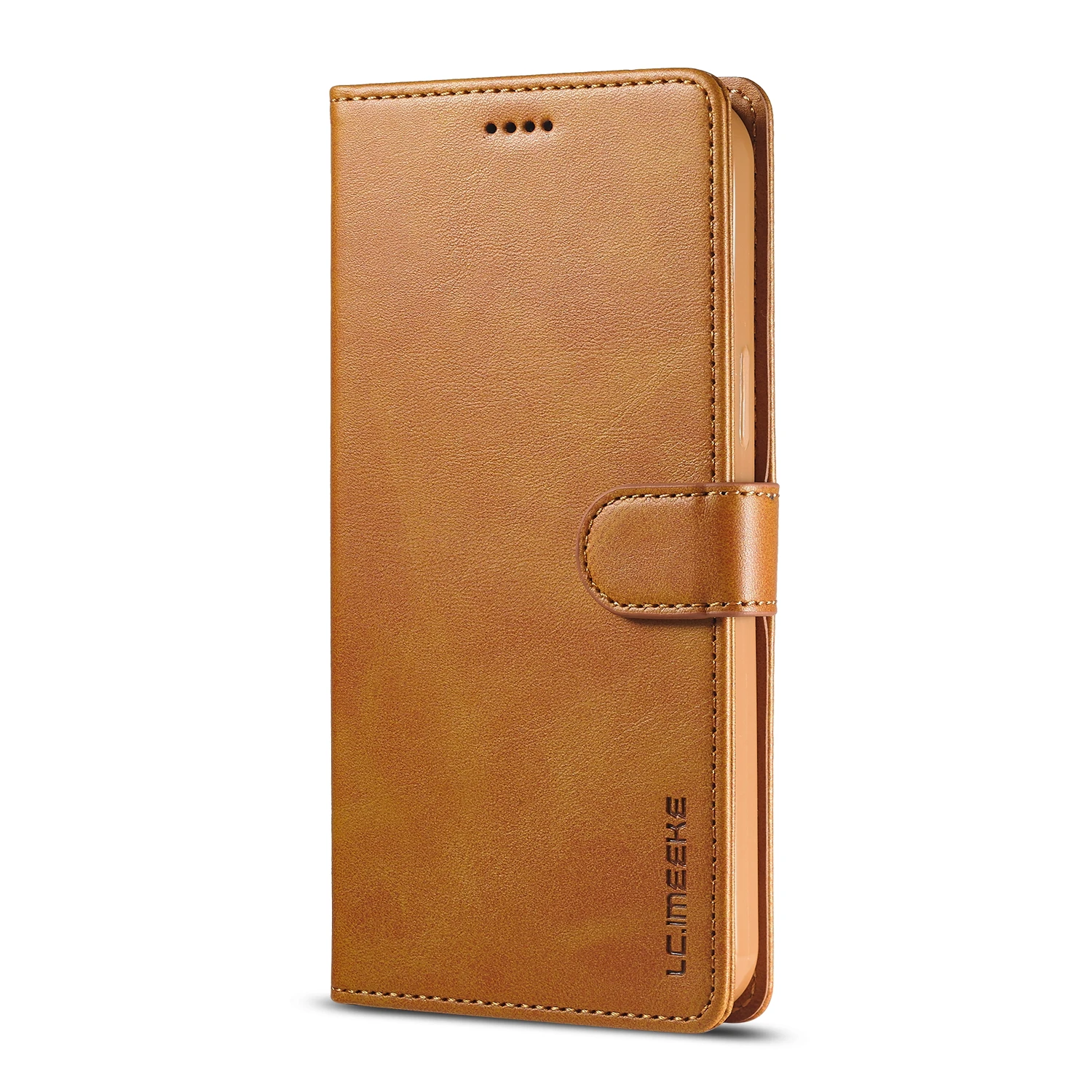 Flip-Leder-Brieftaschenhülle für iPhone 18 17 16 15 14 13 12 11 Pro Max 17E XS XR Air 8 7 Plus mit Visitenkartenfach, Handyhülle – Detail 9