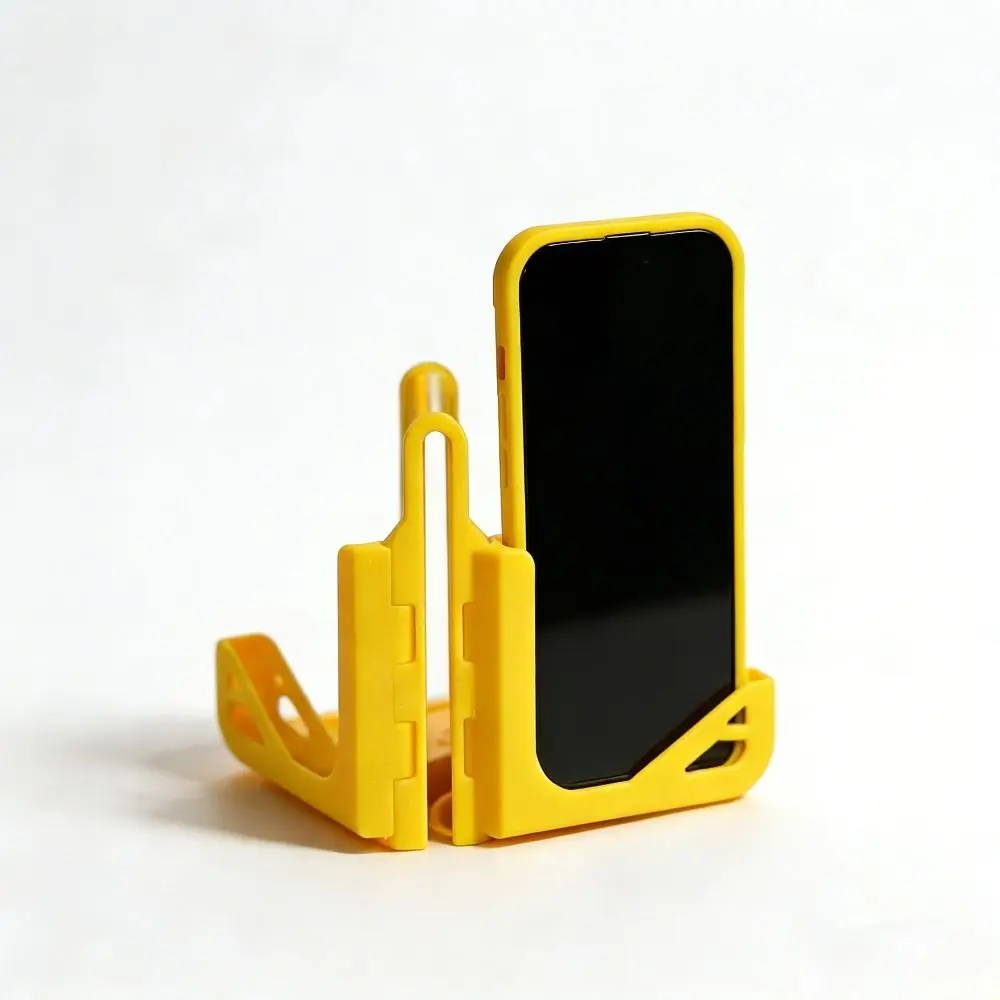 Foldable Tennis Net Camera Mount Adjustable Angle 3D Printed Secure Clip-On Mount Clip-On Portable Action Camera Holder