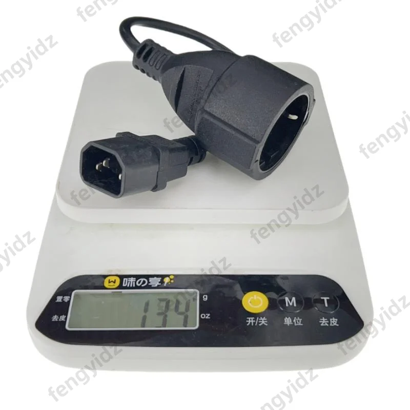 UPS PDU سلك تمديد الطاقة IEC 320 C14 ذكر إلى CEE7/4 الأوروبي شاحن أنثي كابل 30 سنتيمتر وعاء مقبس التيار المتردد التوصيل