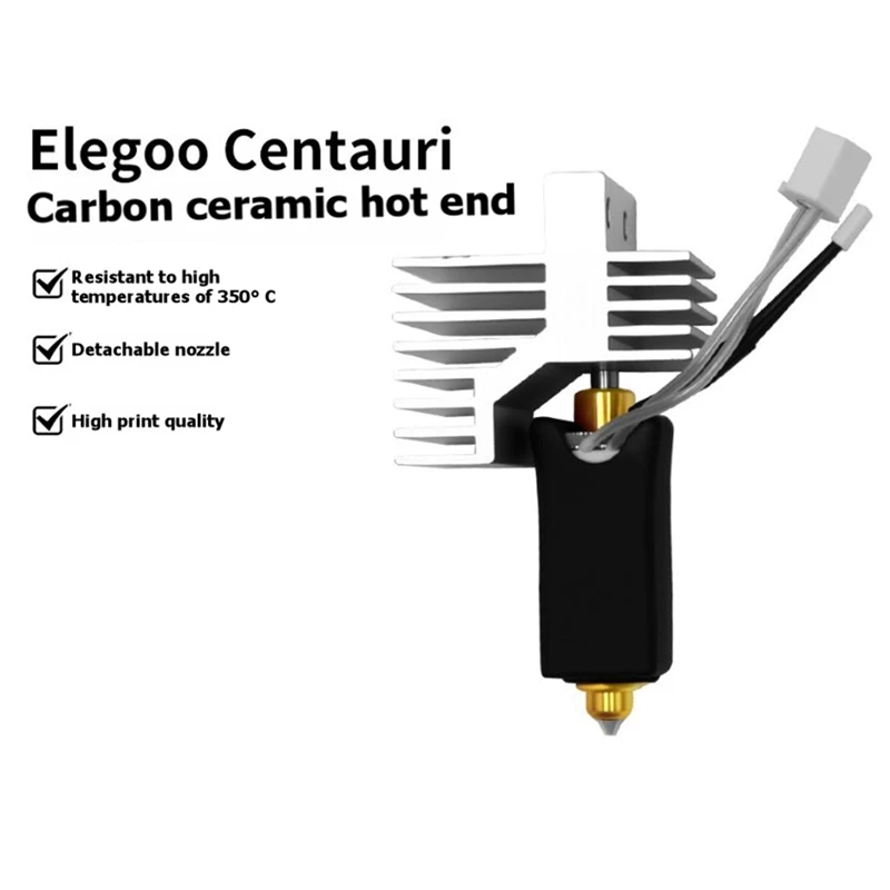 

Комплект хотэнда для экструдера Centauri Carbon: нагревательный блок, горловина, силиконовый чехол, щетки для сопла, 0.2 мм [To&On-e]