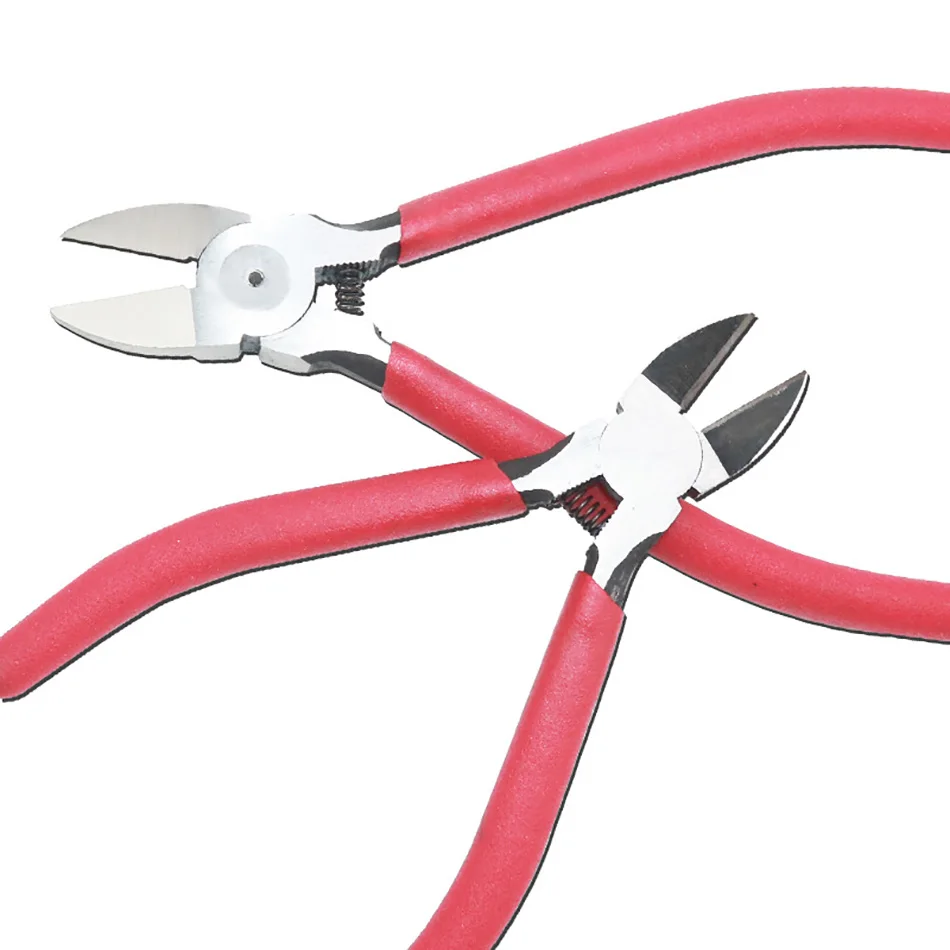 High Quality 5 6 7 inch Diagonal Pliers Wire Cutting Nipper Hand Tools Cable Cutter Water Rubber Shank