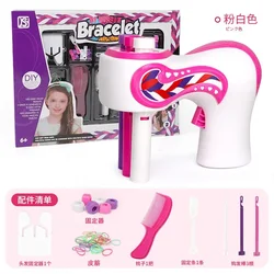 Hot Selling Automatic Three-Strand Tress Device Girls' Makeup Hair Accessories Tie Hair Braid Artifact Play House Toys