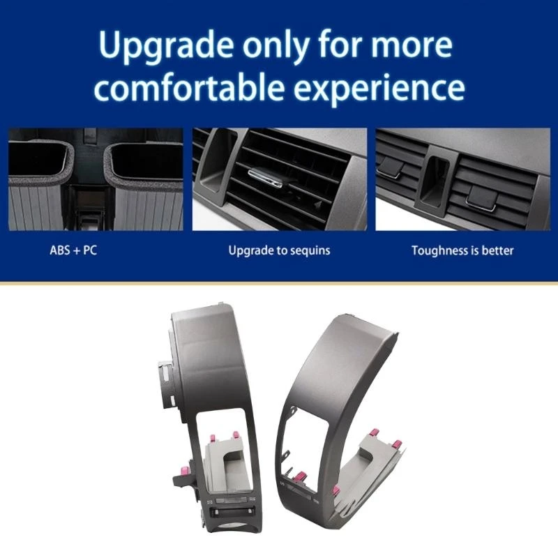 

P5ED Декоры для воздушного потока автомобиля Рамка для украшения выхода воздуха Рамка для внутренней вентиляции Рамка из для