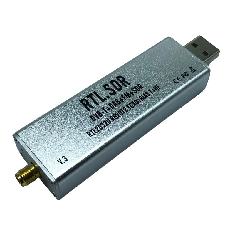 【baaz-fast】v3-rtl2832u-1ppm-tcxo-hf-バイアスティ-sma-アンテナ付き-rtl-sdr-v3-r820t2-rtl2832u