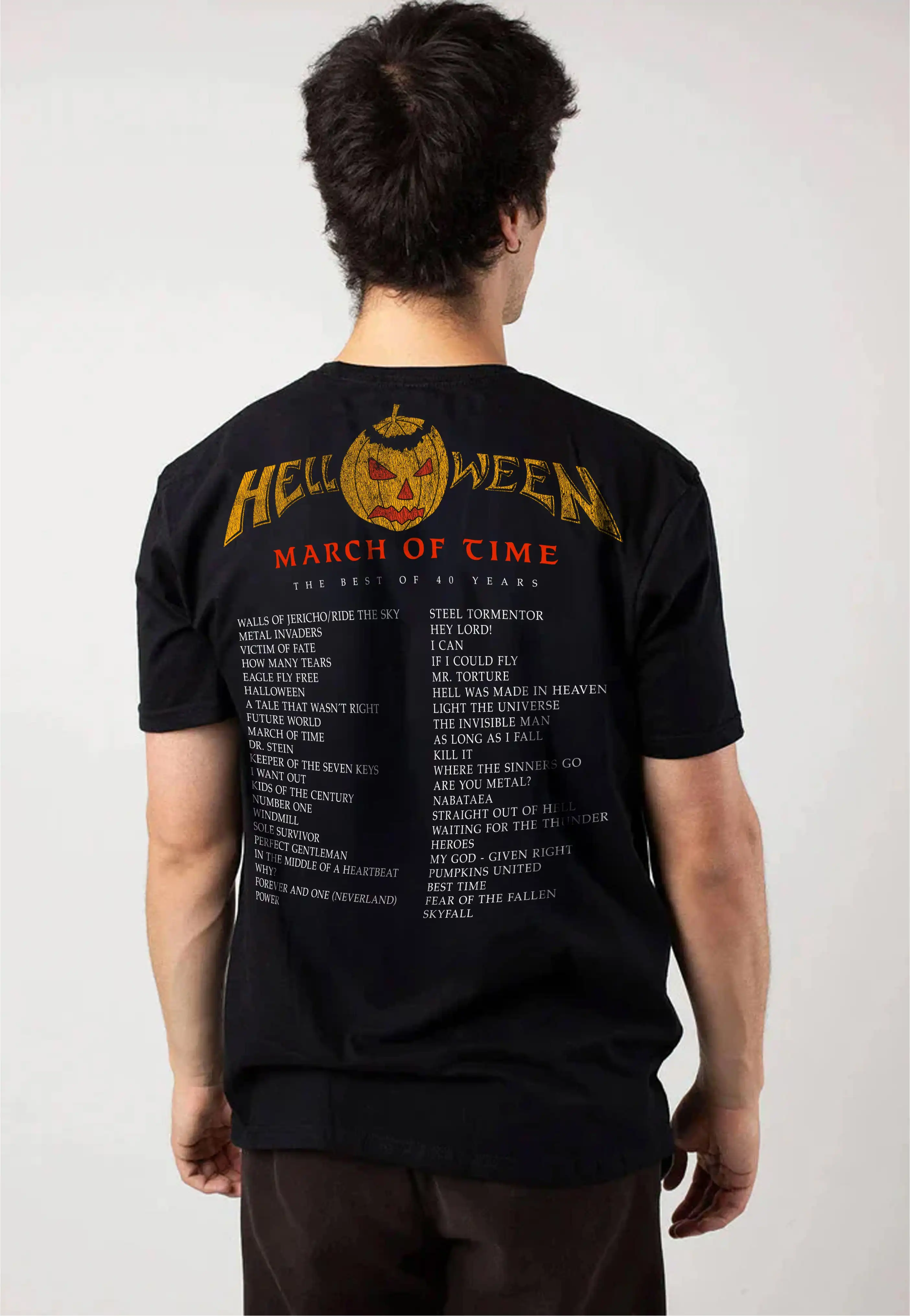 Helloween Jack O Lantern 40 Years T-Shirt Women Men Oversized Street Short Sleeve Cotton Female Male Clothing High Quality Tee