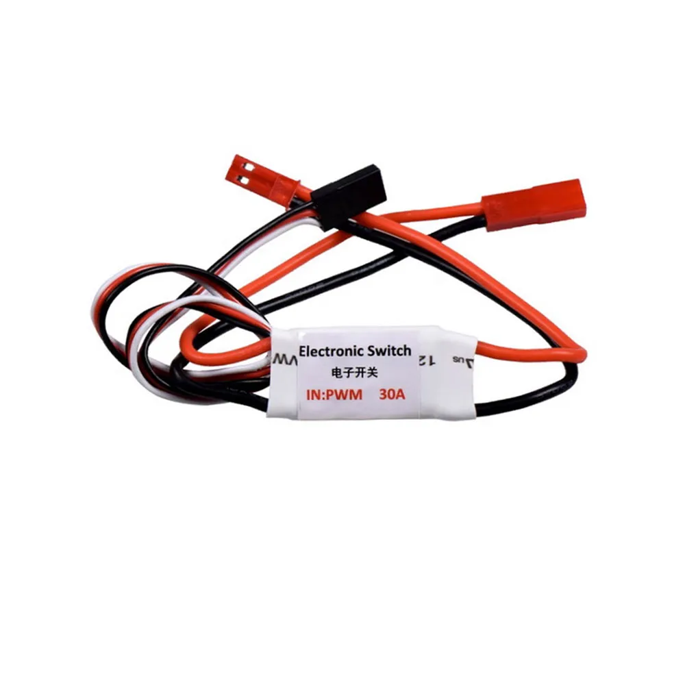 

30A High Current Remote Control Electronic Switch 3.7-30V PWM Signal Control Electronic Switch for Model Airplane Water Pump