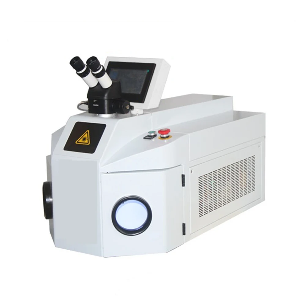 YAG Laser 200W Touch Screen Control Jewelry Spot Welding Machine Micro Laser Soldering  for Gold Silver Chain Ring Pendant