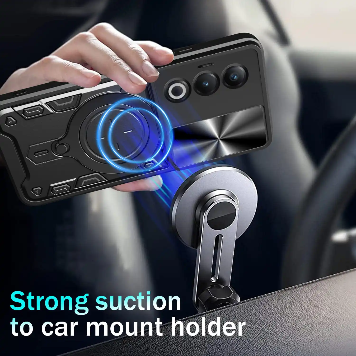 Case for itel S25 Magnetic Slide Camera Protection itel S25 Ultra 4G S23+ S23 Cover 360 Rotate Kickstand Armor Ring Funda Capa