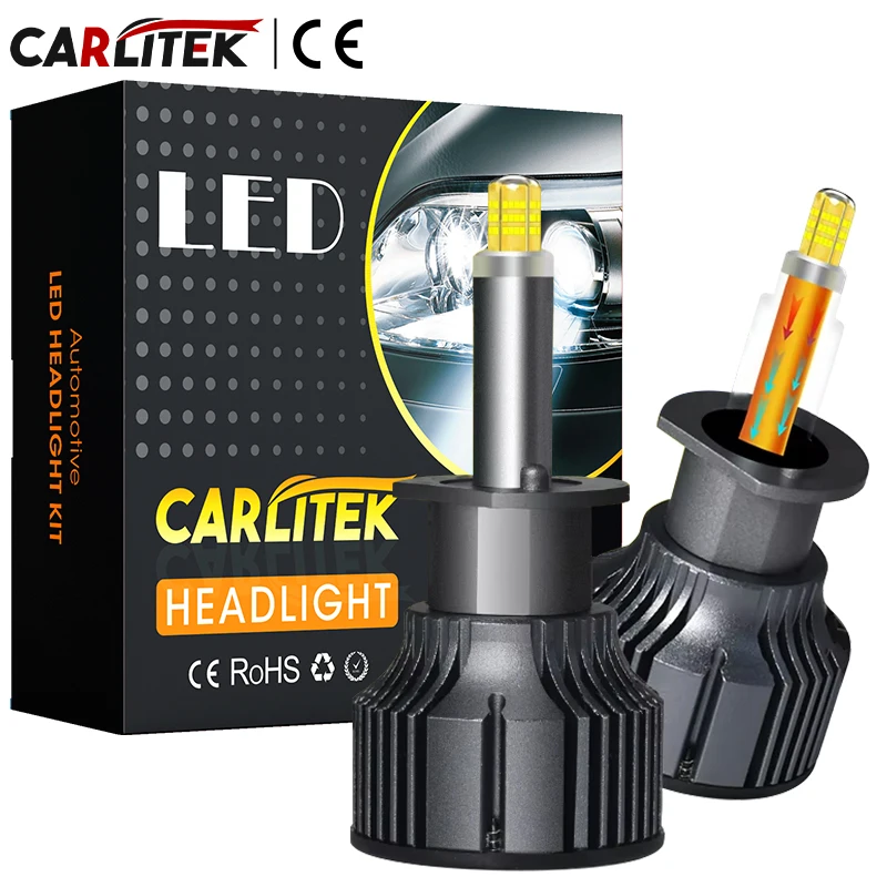 Copper Pillar 6 Sides 360 LED Headlight Bulbs H1 H7 H8 H11 9005 HB3 9006 HB4 9012 HIR2 6000K Super White For Car Headlight Light