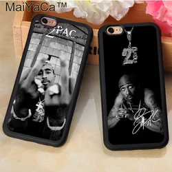 Fashion 2Pac Tupac Shakur Phone Case For iPhone 13 12 14 Pro Max mini 11 14 Pro Max XS X XR 6S 7 8 Plus SE 2020 Coque
