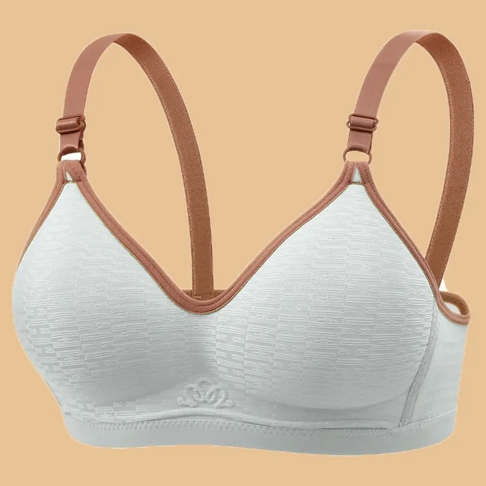 Nauwsluitende Draadloze Diepe V Beha Dunne Anti-verslapping Beha voor Vrouwen Verzamelde Borsten Schokbestendig Push Up Ondergoed Geschenken