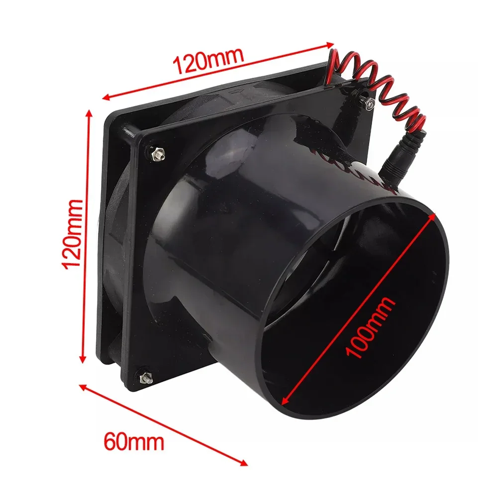 50W 5-12V Solar Exhaust Fan Solar Panel Monocrystalline Silicon PET For Outdoor Cooling Kitchen Greenhouse Pet House Attic Barn