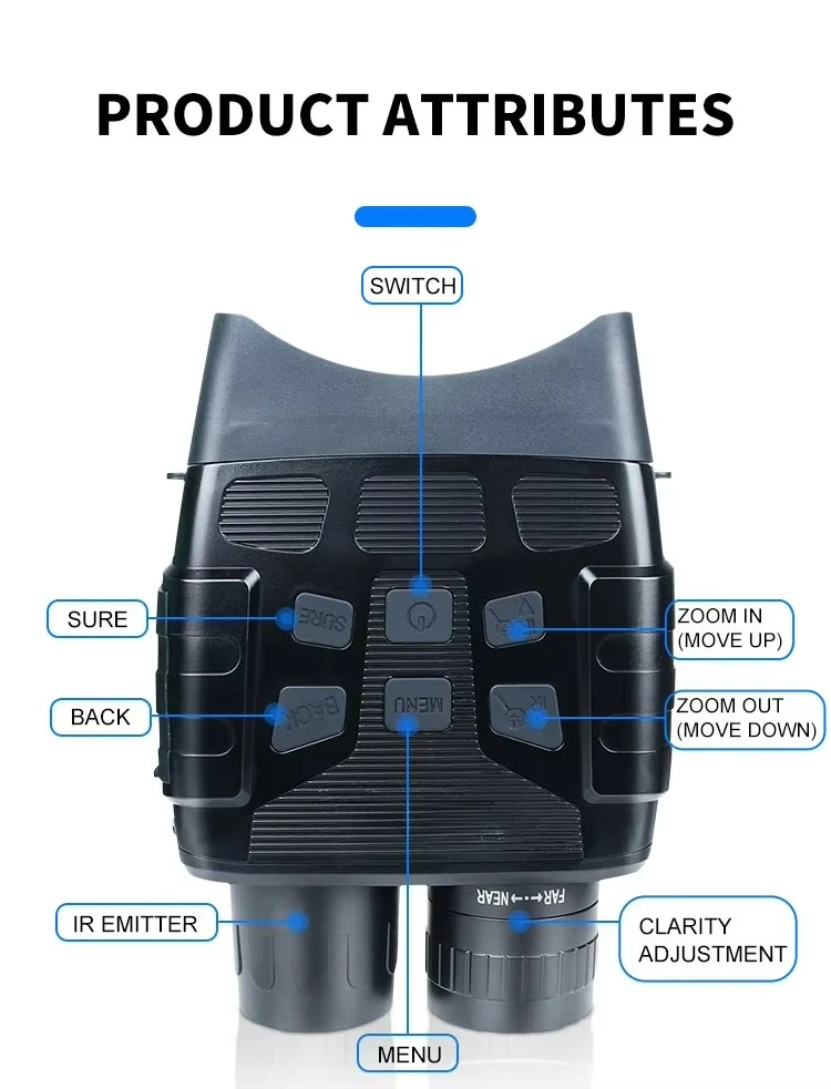 Hot Sale Digital 20x Night Vision Binoculars