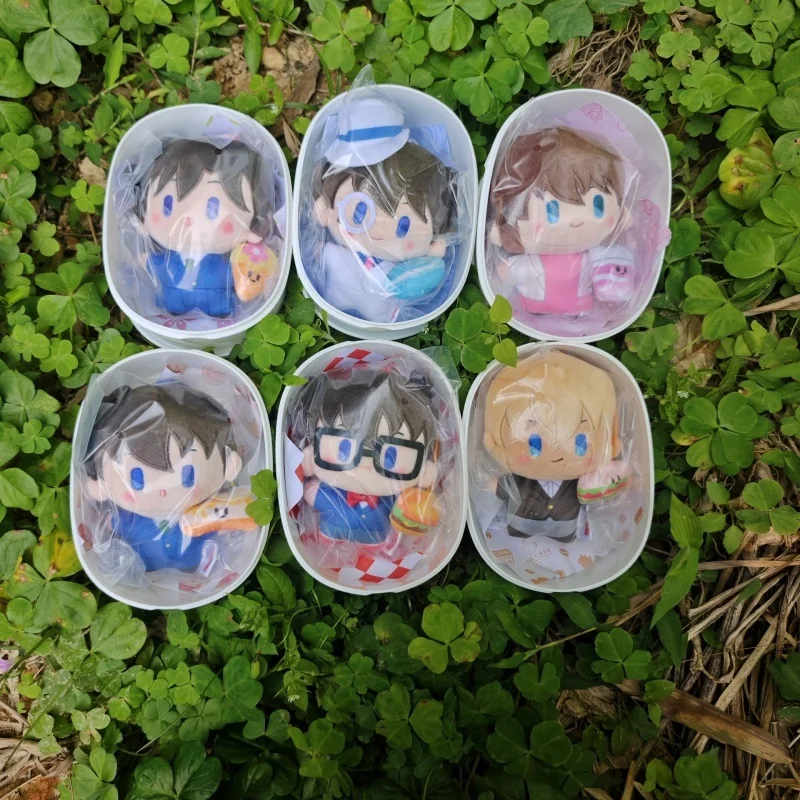 In Stock Detective Conan Blind Box Collection Character Lunch Box Collaboration Pendant Toy Doll Bento Box Fans Birthday Gift