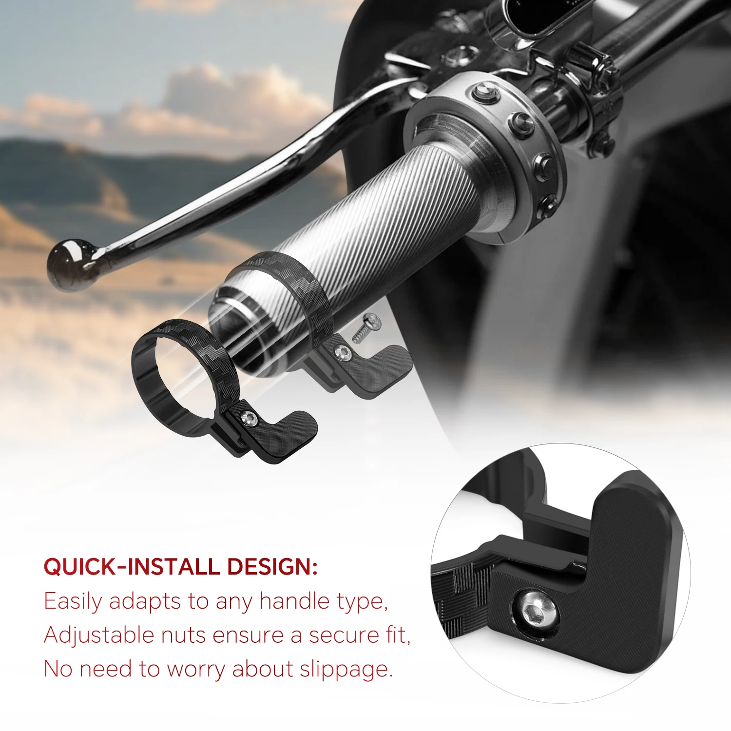For MT07 FZ07 MT09 FZ09 FJ09 Throttle Acceleration Handle effort-saving Power Motorcycle mt09 mt07 handle bar booster