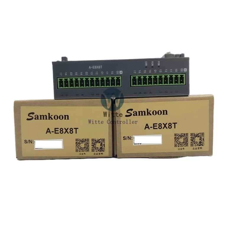 Samkoon-Módulo Digital Mini PLC, A-E8X8T, A-E8X8R