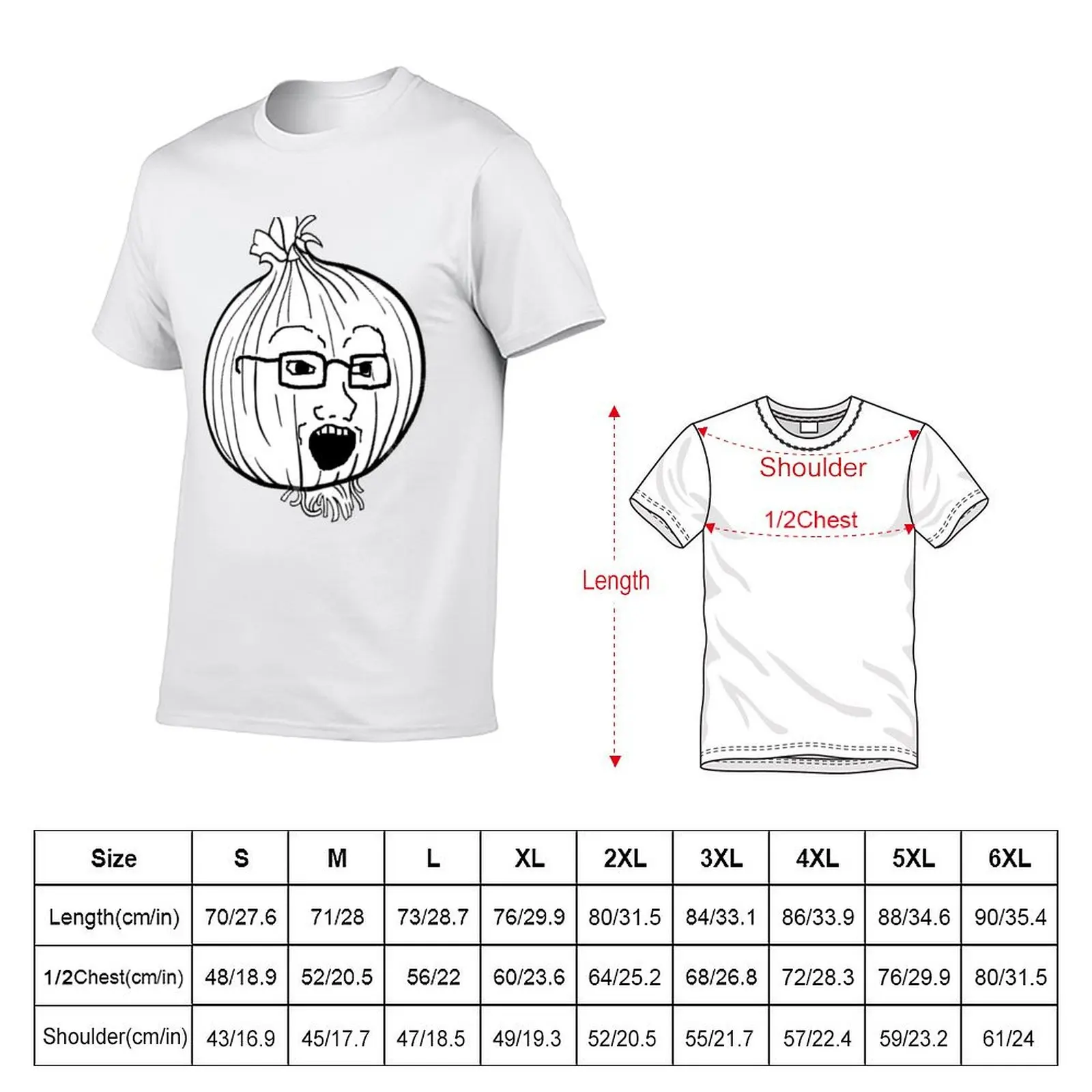Onions Soyboy T-Shirt Plus Size Workout Short Sleeve Top