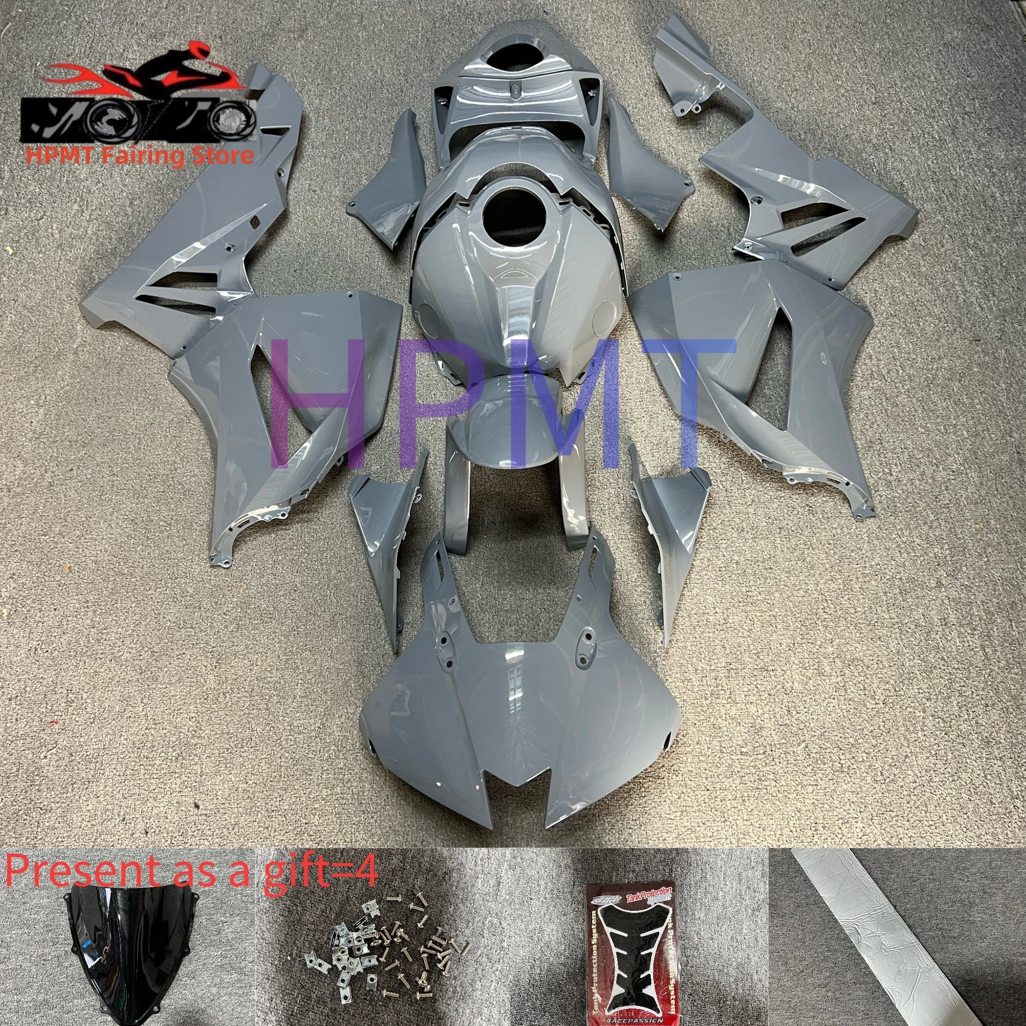 

NEW ABS Motorcycle Injection mold Fairings Kit fit for CBR600RR 2024-2025 CBR600RR F5 2024 2025 bodywork full fairing Grey