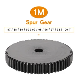 Gear Wheel 1M-87T/88T/89T/90T/92T/95T/96T/97T/98T/100T Teeth Pitch 3.14 mm Total Height 10 mm Motor Gear Carbon Steel Blackening