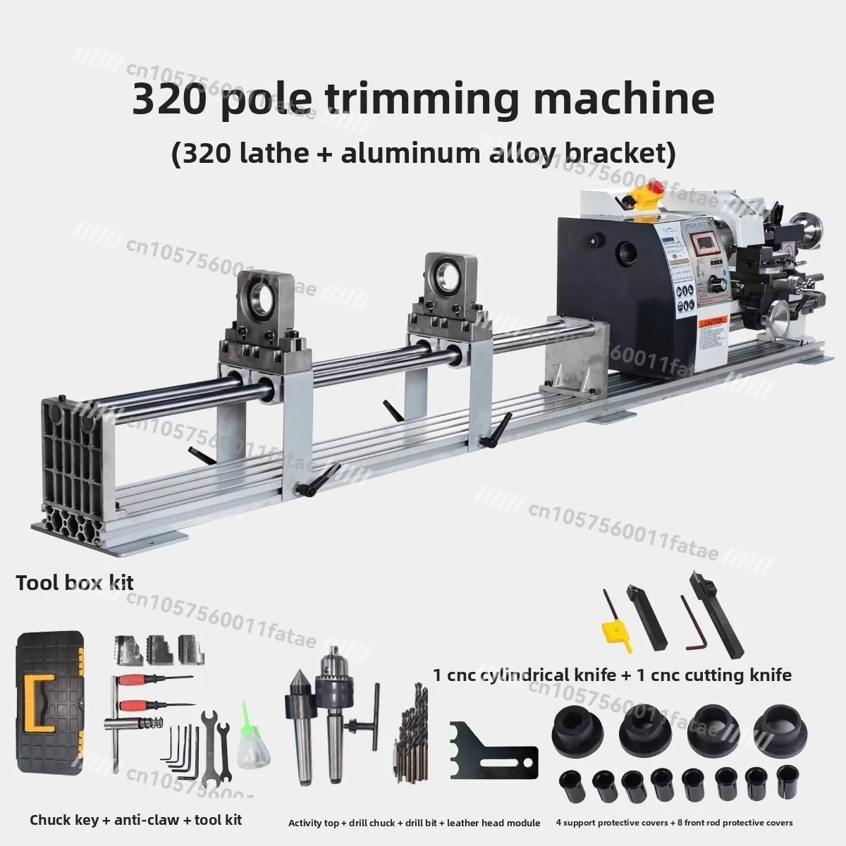Lathe, Billiard Cue Repair, Machine Tool Copper Hoop Repair, Leather Head, Multi-functional Integrated Rod Repair Machine