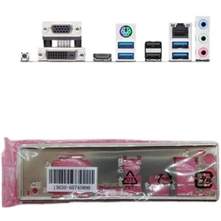 Original IO I/O Shield Back Plate BackPlate Blende Bezel for ASUS PRIME B450M-K II Motherboard Baffle Bracket