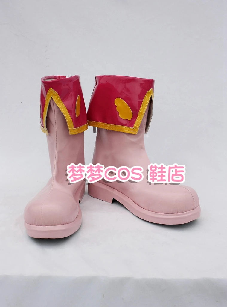 Cardcaptor Sakura Sakura Kinomoto Halloween Hồng Cosplay Giày Giày H016