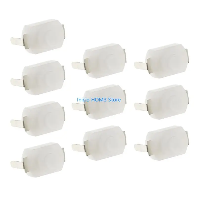 A5YD 10Pcs High Strength Auto Locking Push Button Switches with Latching Mechanism