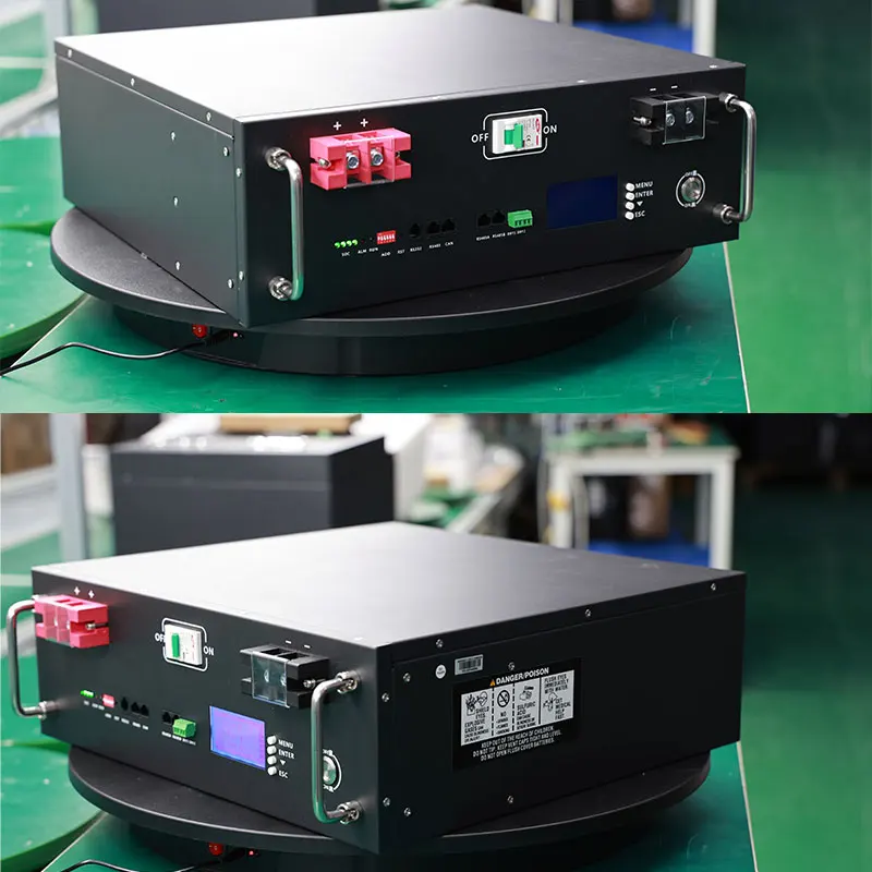 Lithium cell 51.2V 100Ah 2560Wh  Solar Energy Systems Lifepo4 Rack-mounted lithium batteries