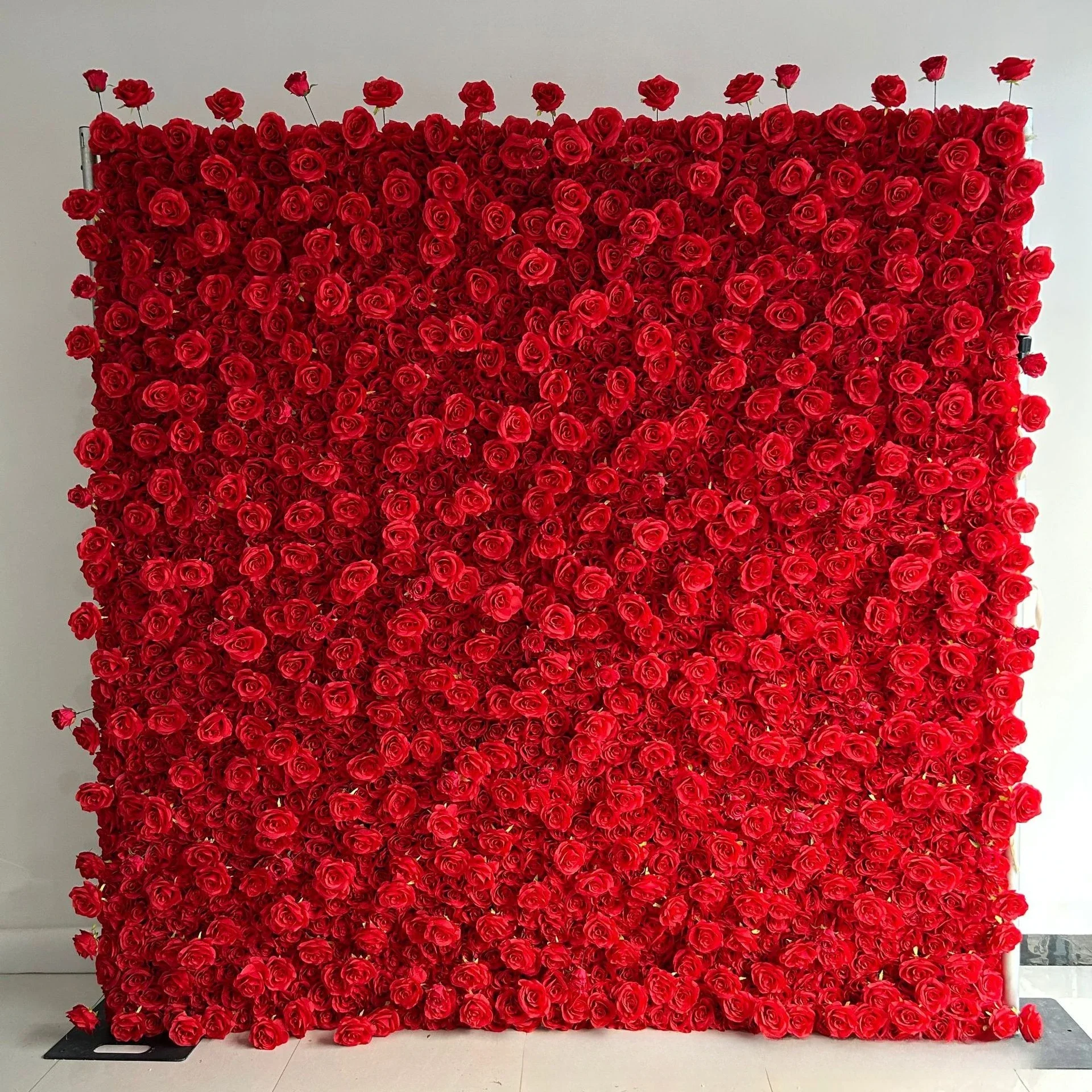 

Cloth bottom simulation flower wall Internet celebrity background wall, arch welcome