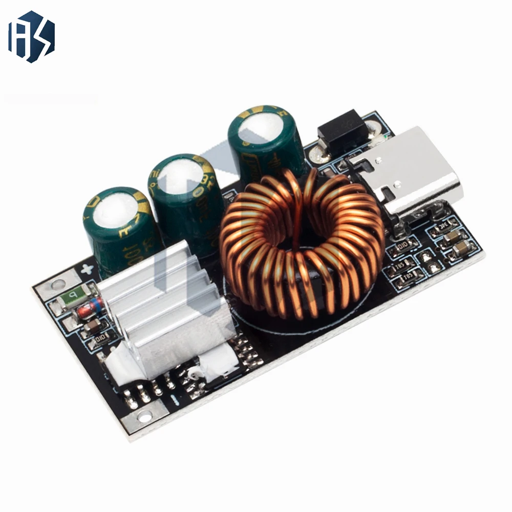 Modulo step-down a ricarica rapida PD3.0/QC4.0 da 30 W - Ingresso 10-30 V, compatibile multimarca per uso di emergenza