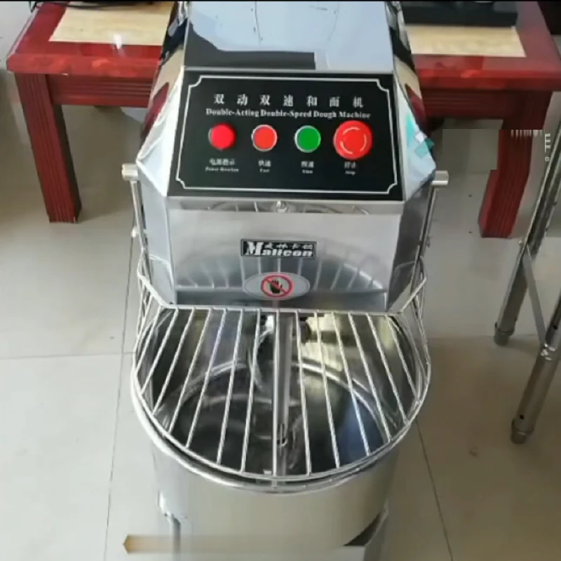 Commercial double action dual speed chef machine electric fully automatic kneading machine