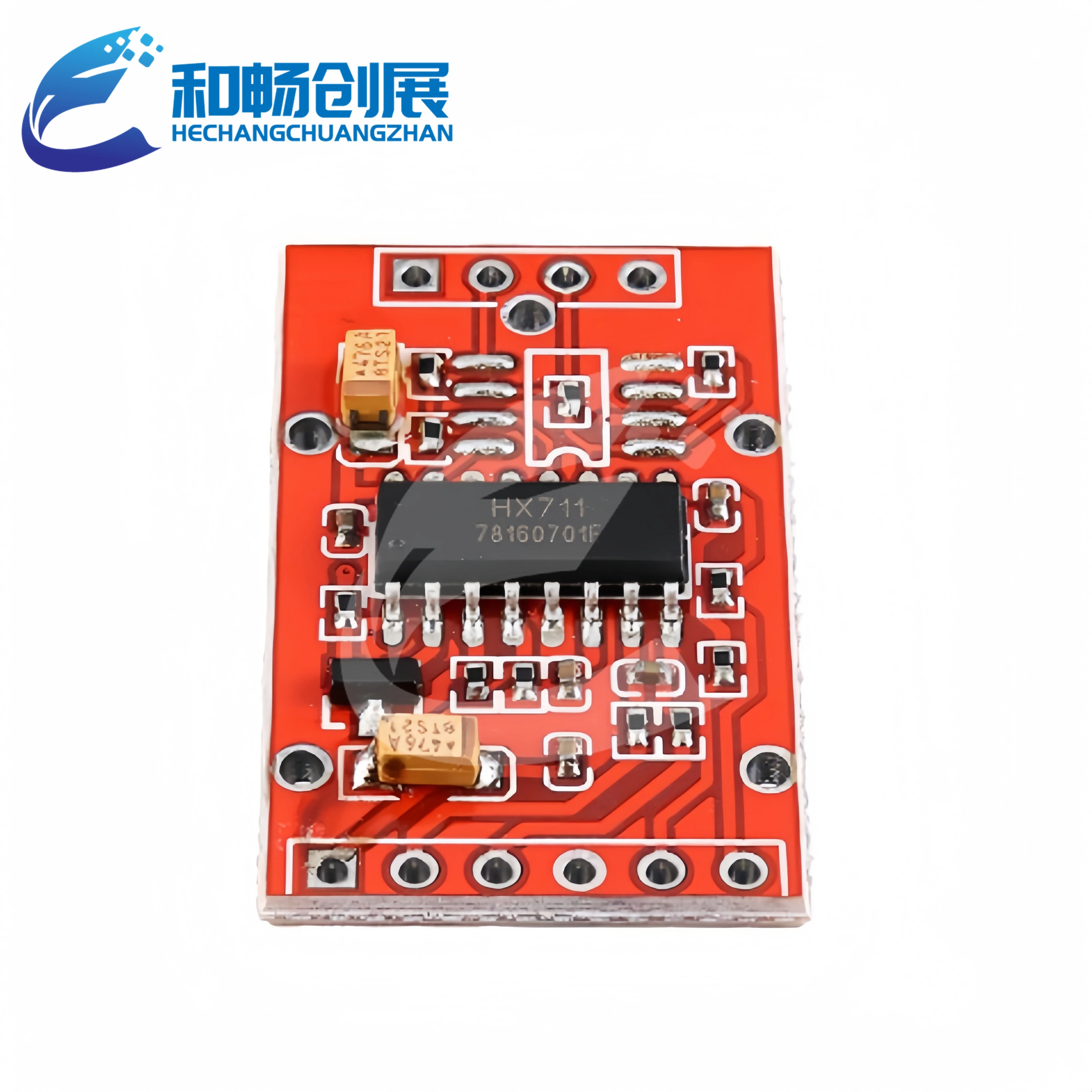 2pcs HX711 Dual-channel 24-bit A/D Conversion Weighing Sensor Module with Metal Shied