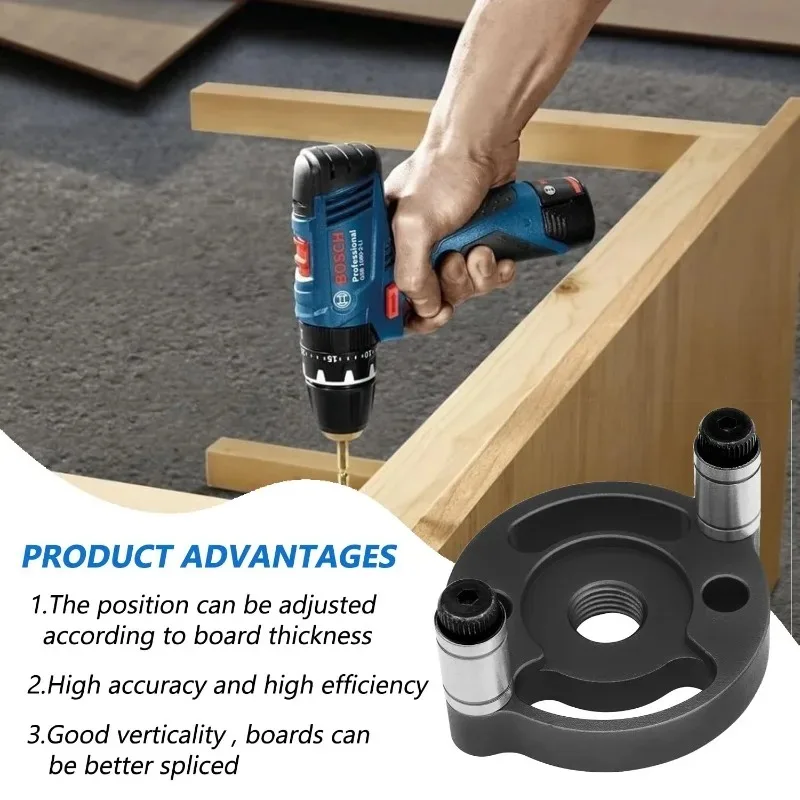 مع 3/4/5/6/7/8/9/10 مللي متر البطانات الحفر من الفولاذ المقاوم للصدأ ثقب مستقيم فتاحة المعونة الحفر العمودي ، طقم ثقب الجيب العمودي #6