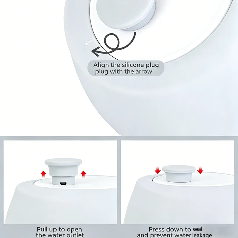 Botella de agua plegable para perros – Bebedero comedero 2 en 1 paseos - imagen 5