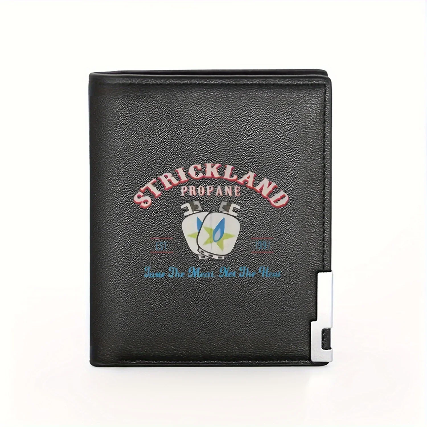 

Strickland Propane: Taste the Meal,Not the Heat Est. 1997 Business Mens Casual Elegant Simple Practical Quality Wallet Stylish P