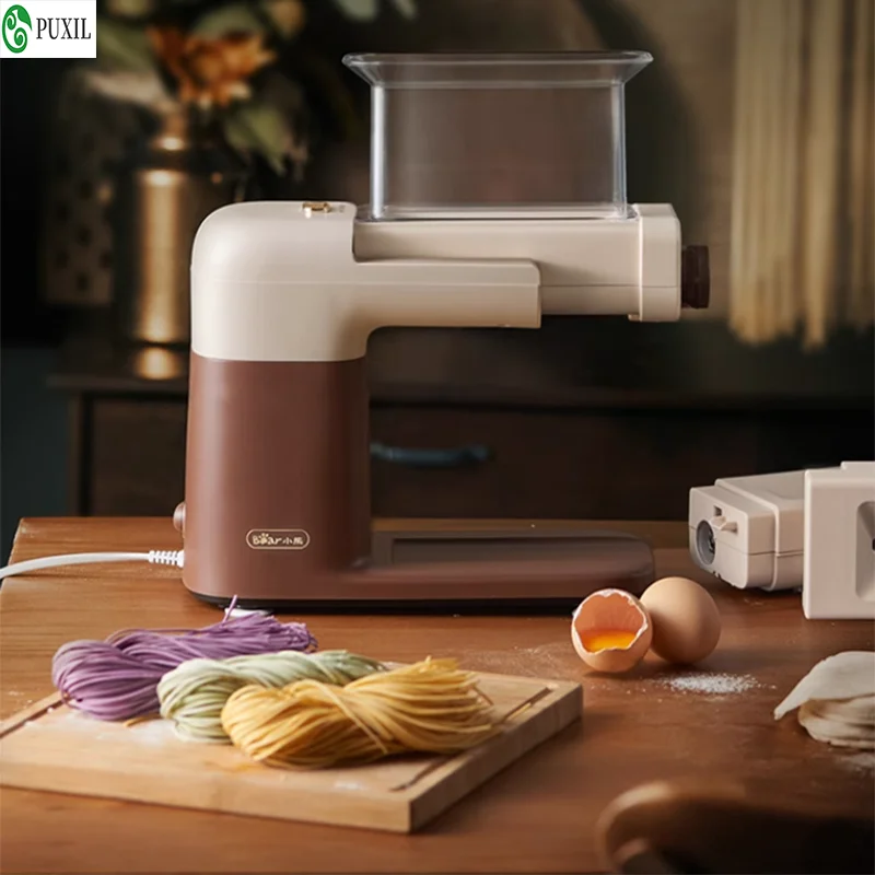 

With 2 Blade Household Small Electric Automatic Noodle Making Machine Pasta Maker And Dumplings Dough Press