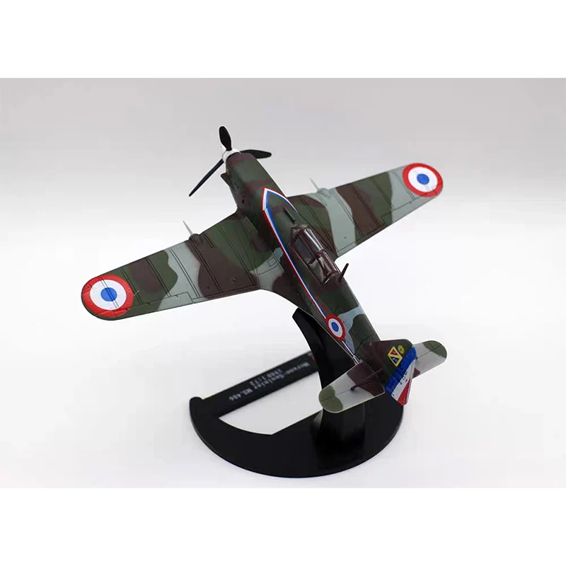 

Foreign Trad 1/72 Fighter Plane Morane Saulnier Law MS.406 Fighter Model Alloy Collect Ornaments