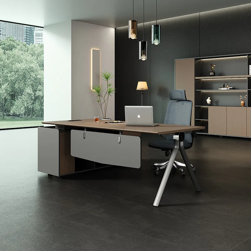 

Reception Relax Office Desk Xl Luxury Work Drawers Standing Table Accessories Writing Mesa Para Escritorio Office Furniture