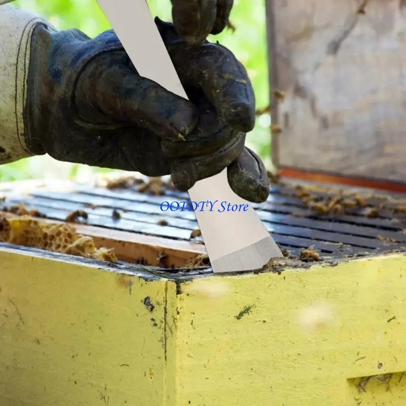 367A Set of 2 Beekeeping Hives Scraper Steel Colony Maintenance Tool