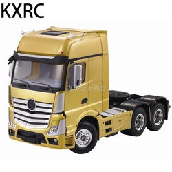 Plastic Full Set Triaxial Cab Body Shell Kit for 1/14 Tamiya RC Truck Trailer Tipper Mercedes Benz Actros 1851 HERCULES HOBBY