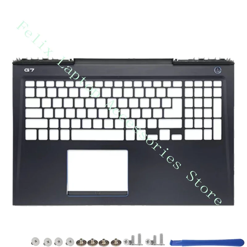 Imagem -04 - Base de Fundo para Laptop Dell Lcd Tampa Traseira Moldura Frontal Palmrest Porta Tampa Novo a b c d e Shell g5 15 5587