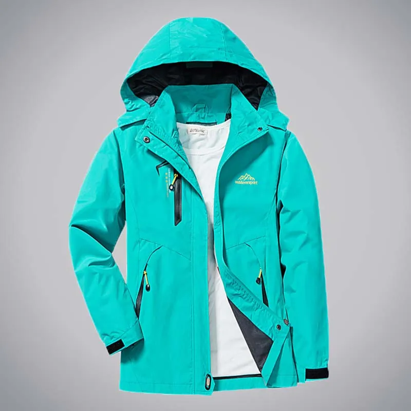 

New Outdoor Sports Jacket Windproof and Quick-drying Couple Suit Camping Hiking Autumn Coat Mountaineering Hooded Coat