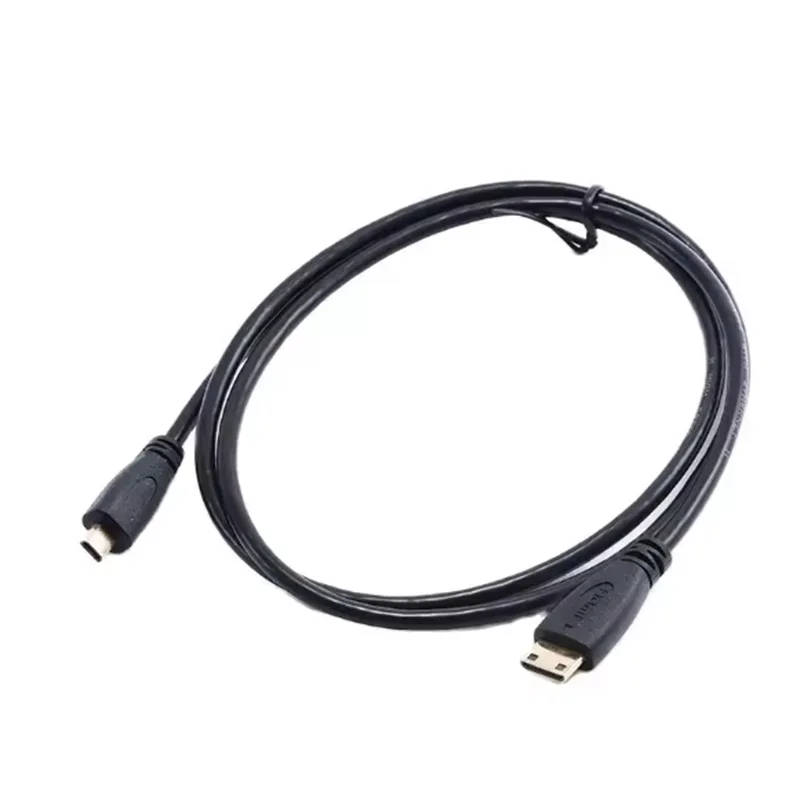 0.3m 1m 1.8m Mini HDMI-compatible To Micro HDMI-compatible Connection Cable Micro To Mini Data Connection Conversion Cable