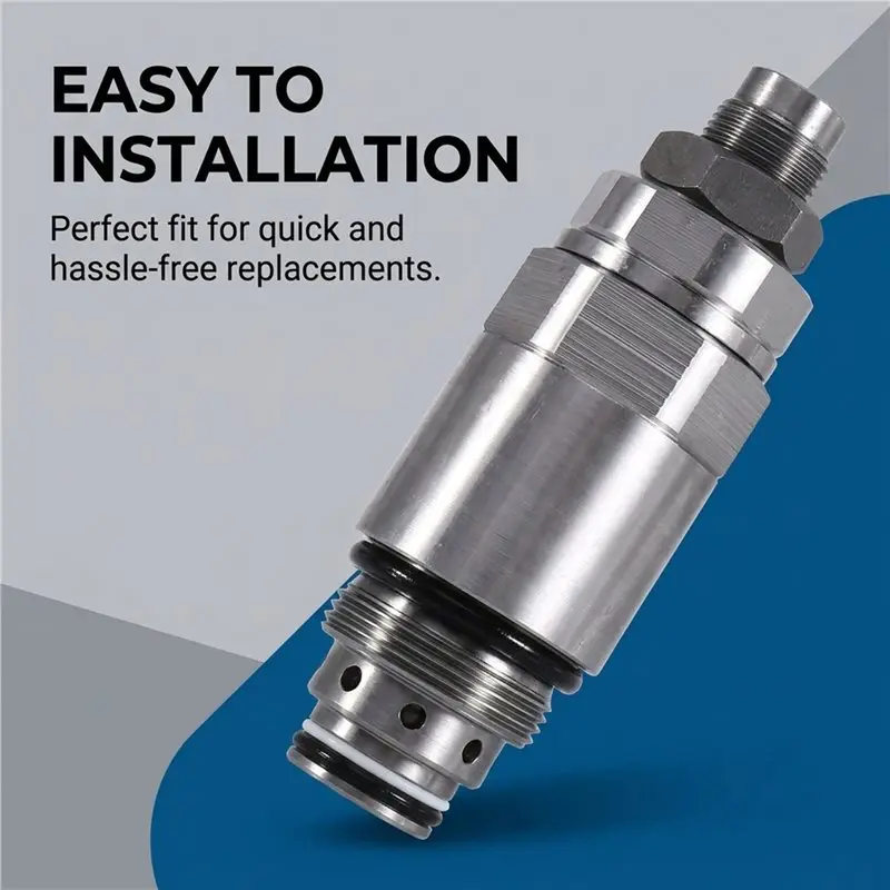 Dependable-Overload Relief Valve Hydraulic 31Q8-17790 For Hyundai Excavators R210LC-9 R220LC-9S R290LC-9 R300LC-9S R330LC-9S