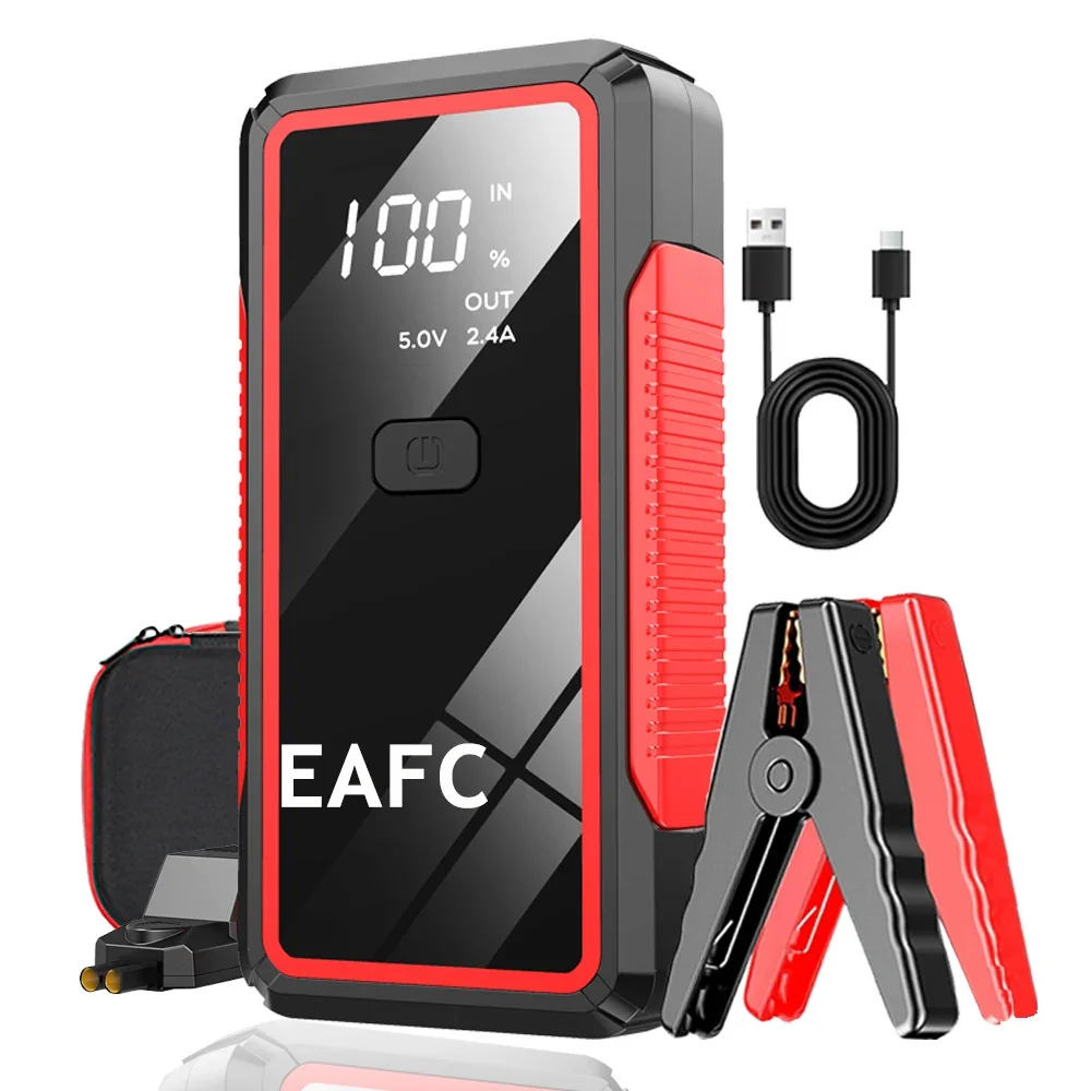 Auto Jump Starter 2000A Batterijlader Emergency Power Bank Booster voor 12V Benzine en Diesel Voertuigen Starten