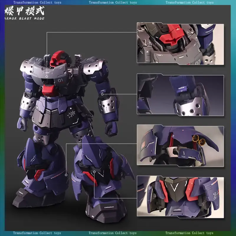 

New 17CM ZHUMENG Model MG GRIPPS Action Figure Assembly Model Kits Plastic Robot Collectible Gifts Toys