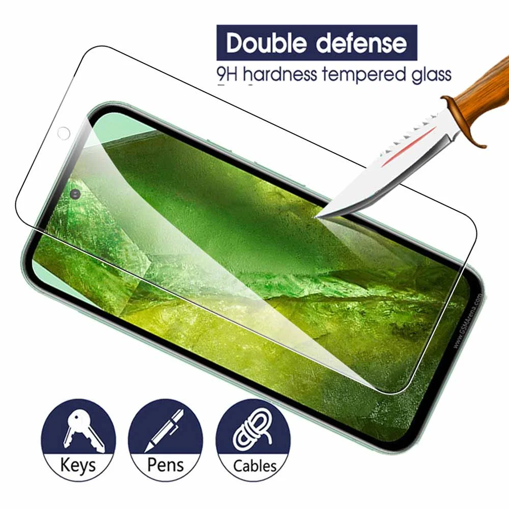 6in1 Protective Glass Case For Google Pixel 8a Tempered Film goole Pixel 8a 8 a Pixel8a GKV4X Screen Lens Camera Protector Film