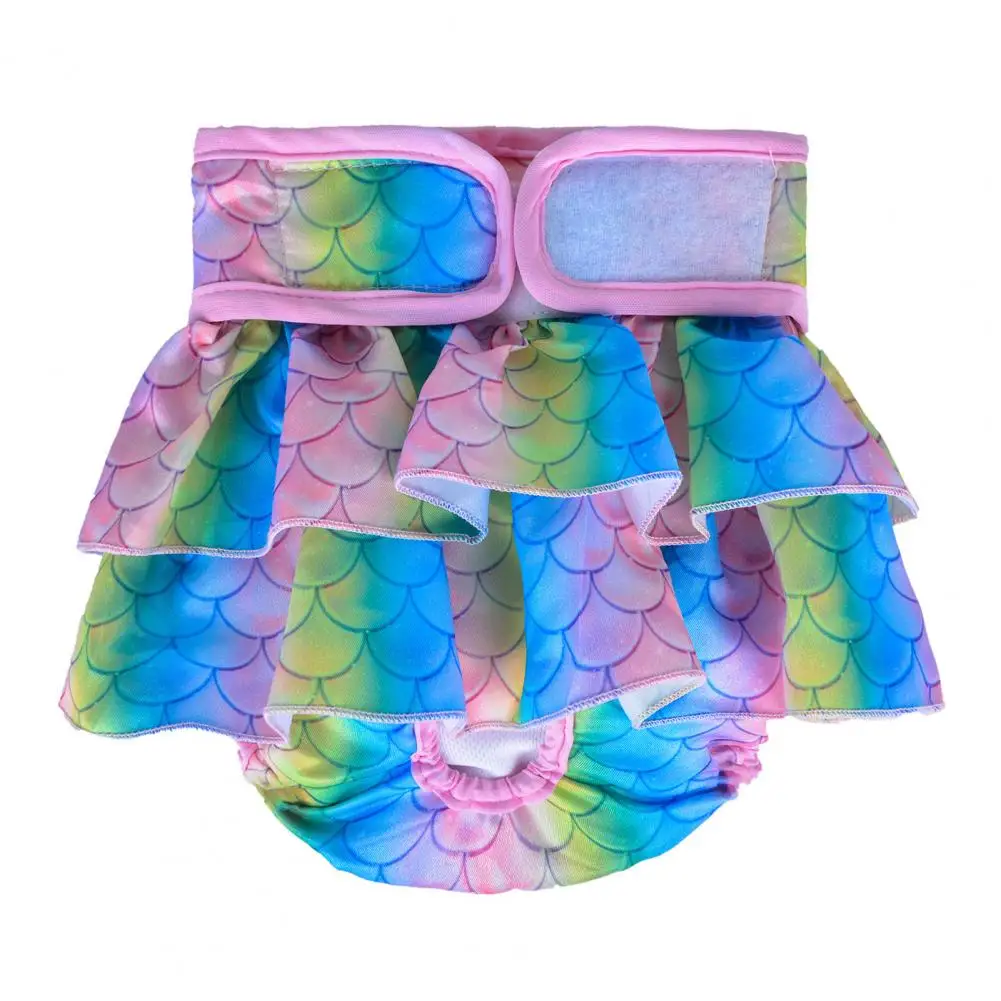 Dog Diapers Female，Washable，Quick-Drying Breathable Super Soft Polyester，Dog Sanitary Panties，Reusable，Dog Diaper，Pet Supplies