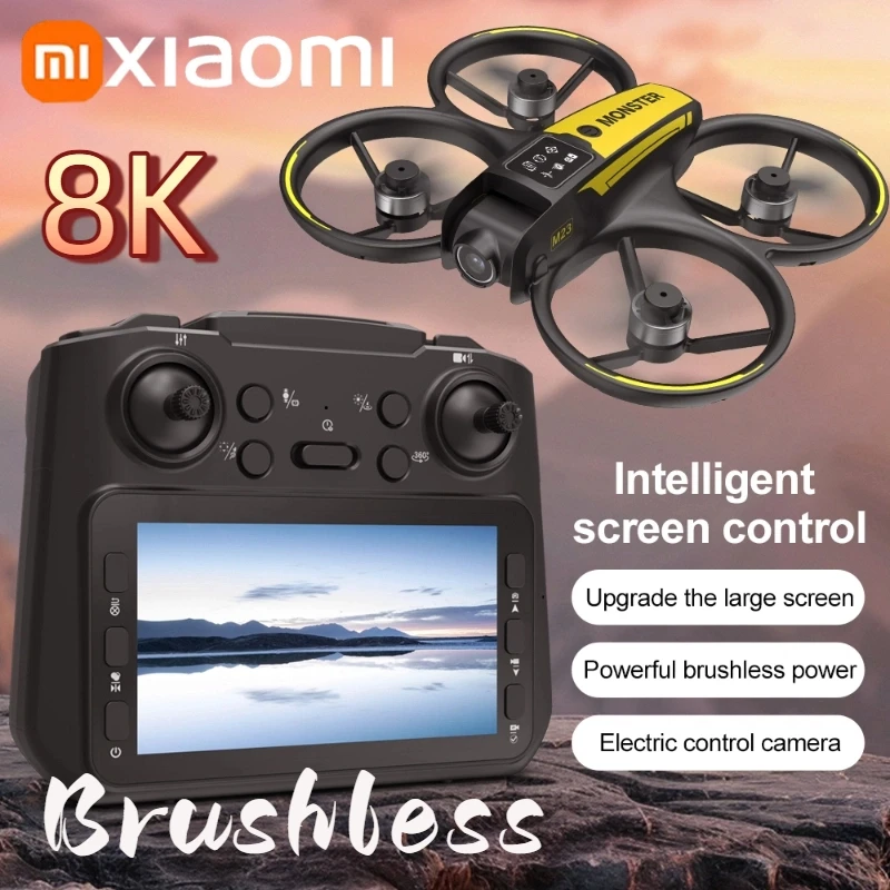 Xiaomi M23 الطائرة بدون طيار HD 8K كاميرا مزدوجة المهنية التصوير الجوي التدفق البصري تحوم لفتة اطلاق النار للطي كوادكوبتر الطائرات بدون طيار #1